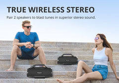 Tronsmart Bang Max Bluetooth Speaker 130W Speaker with 3 Way Sound System, Sync Up 100+ Speakers, APP Control, Guitar/Mic Input