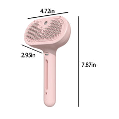 Cat Steam Brush, Spray Cat Brush, Pet Spray Hair Removal Comb for Shedding and Grooming, Water Brush for Cats Dogs Small Animals