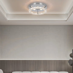 Modern Chandelier Ceiling Lamp K9 Luxury Crystal Led Living Dining Room Decor Pendant Light RC Dimmable Luminaire Home Fixture