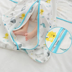 Adjustable Wearable Blanket Pure Cotton Swaddling Sleeping Bag Comfortable Sleeping Bag Cotton Sleeping Bag Kids For Comfortable