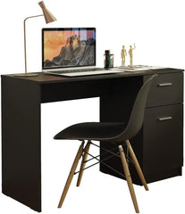 Compact Computer Desk Study Table for Small Spaces Home Office  Student Laptop PC Writing Desks with Storage and Drawer