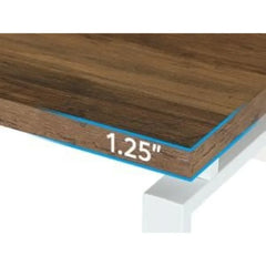 Conference Table with Splicing Board, Meeting Tables for Home Office, Business Training Seminar Table with Stylish Metal Legs