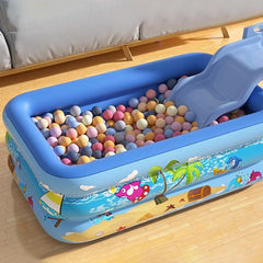 Inflatable Swimming Pool Large Family Pools 120cm Rectangle Framed Children Swimming Pool Summer Outdoor Kids Baby Bathtub Toys