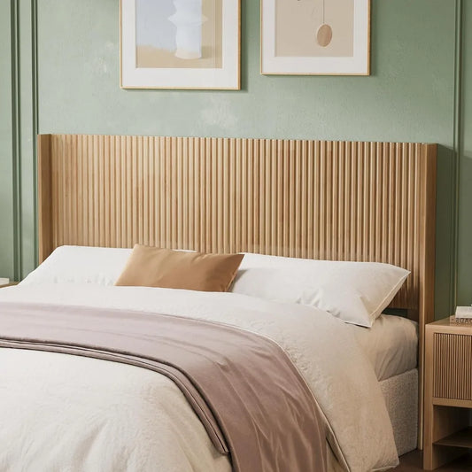 Wood Headboard Size, " Wide Wooden Headboard Queen Headboard Only, Modern Farmhouse Headboards Size, Wall Mounte