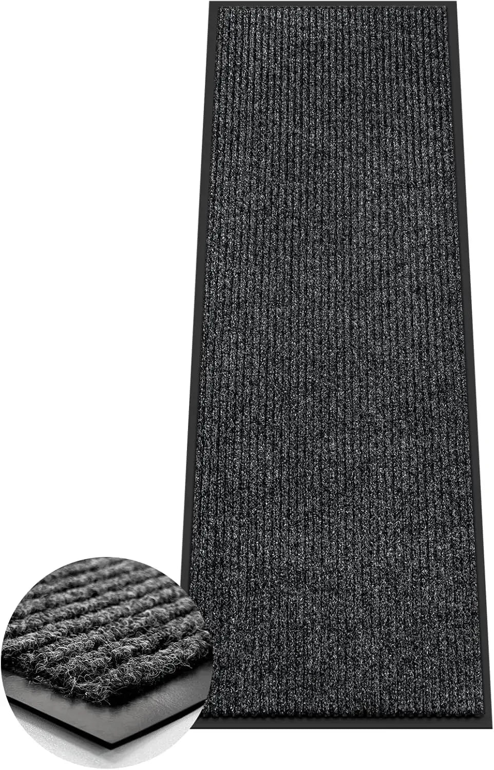 Front Door Mat Heavy Duty Indoor Outdoor Door Mat Non-Slip Backing Doormat for Entryway Stain and Fade Resistant Commercial