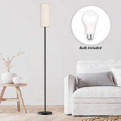 66.5" Floor Lamp with Remote Control and Smart Bulb Included