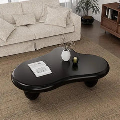 Cloud Coffee Table Modern Cute Coffee Tables Irregular Simple Tea/Center Table for Small Space End Table for Living Room, Home O