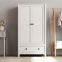 2 Door Wardrobe, Armoire with Drawer for Bedroom  closet organizer  dressers for bedroom  wardrobes