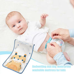 Pee Pads For Kids Waterproof Crib Mattress Mat Waterproof Reusable Heavy Absorbency Leak Proof Toddler Mattress Pad For Bed