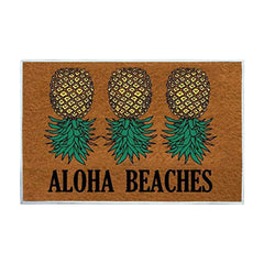 Cartoon Pineapple Pattern Entrance Doormat Comfortable Non-slip Bathroom Floor Mats Home Decor Kitchen Rugs Welcome Door Mat