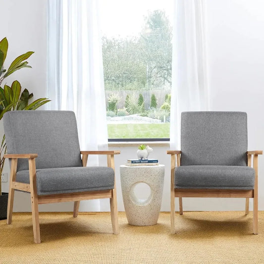 Accent Chairs Set of 2,Accent Chairs for Living Room,Accent Chair,Mid Century Modern Chair,Arm Chair,Reading