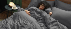 PHF 7 Pieces California King Comforter Set, Lightweight Bed in A Bag & 18" Sheet Set for All Season, Ultra Soft Cozy Bedding wit