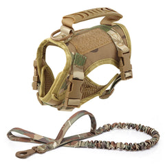 Tactical Cat Harness Leash Adjustable Puppy Vest For Military Small Dogs Harnesses 9Pcs Patches Walking Training Cat Accessories