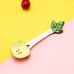 Creative Apple Shaped Ceramic Dessert Salad Bowl Cute Cartoon Soup Bowls Household Instant Noodles Bowl Rice Bowl Tableware