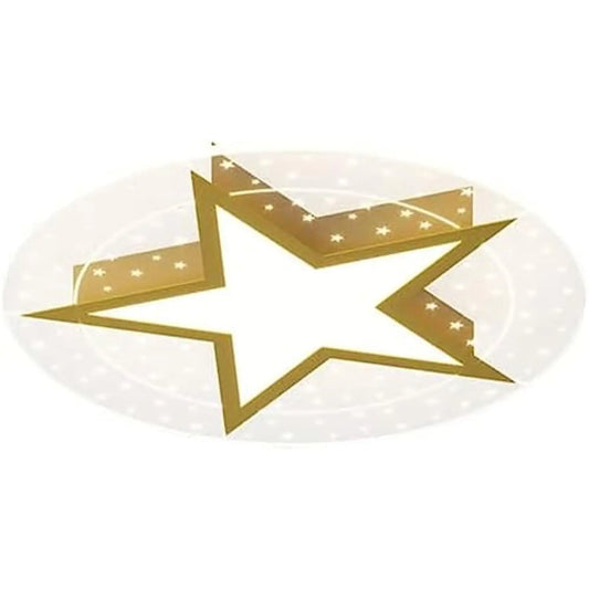 Creative Led Dimmable Ceiling Lamp Starry Sky Acrylic Ceiling Light Flush Mount Ceiling Light Fixture Modern Children's Room Pe