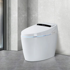 Smart Toilets with Heated Bidet Seat.Portable toilet with bidet built.Intelligent Toilet Auto Open/Close Seat. Bidet toilet