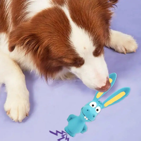 Puppy Fetch Interactive Play Toy Squeak Toys With High Flexibility Dog Chew Toys Puppy Teething Chew Toys For Boredom Relief
