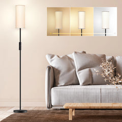 66.5" Floor Lamp with Remote Control and Smart Bulb Included