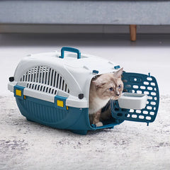 Pet Air carrier Cat cage Go out Carry a portable dog carrier portable travel dog plane check