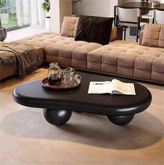 Cloud Coffee Table Modern Cute Coffee Tables Irregular Simple Tea/Center Table for Small Space End Table for Living Room, Home O