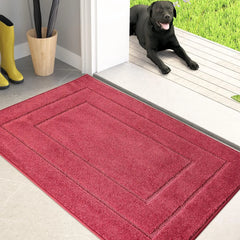 Dirt Trapper Door Mat 34" X 59", Non-Slip/Skid Machine Washable Entryway Area Rug, Dog Doormat, Super Absorbent Welcome