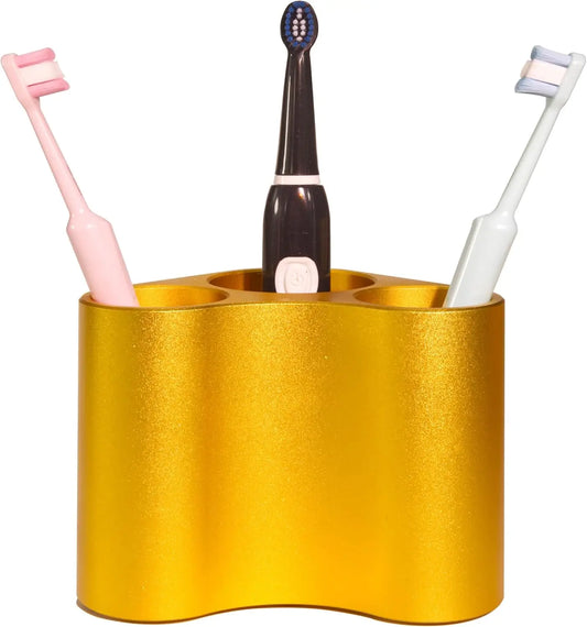 Bathroom Toothbrush Organizer Electric Toothbrush Holders, Bathroom Accessories Countertop Organizer Toothpaste Holder Stand for