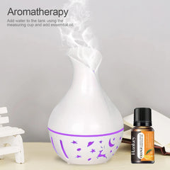 200ml Essential Oil Diffuser Air Humidifier USB Mist Maker Mini Humidificador with Colorful Light for Home Car Water Sprayer inc