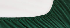 Andency California King Comforter Set Dark Emerald Green - 7 Pieces Bed in a Bag Cal King Beddding Comforter Sets, Tufted Lightw
