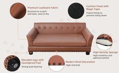 Heavy Duty Pet Sofa Large Raised Dog Bed Cushioned Sofa Softly Pet Cat Bed Puppy Sofa Couch Lounge Bed