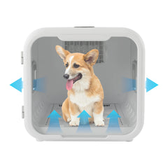 18.5" Pet Dryer Box Pet Grooming Hair Dryer Pet Force Dryer  Sterilization Adjustable Wind and Temperature Anti-false Touch Lock