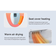 Smart Toilets with Heated Bidet Seat.Portable toilet with bidet built.Intelligent Toilet Auto Open/Close Seat. Bidet toilet