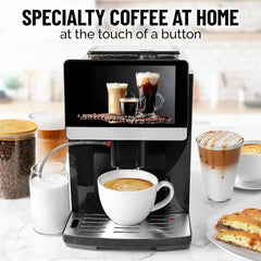 Fully Automatic Espresso Machine, 19 Customizable Coffee Options, Auto-Cleaning for Easy Maintenance, Portable Coffee Maker