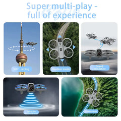 2025 Mini CZ06 Cool Light Drone 4K HD Dual Camera Obstacle Avoidance Optical Flow Aerial Photography Quadcopter Toys Gift Hot