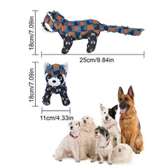 Chew Toys For Puppy Tough Squeaky Teeth Toys For Pet Puppy Interactive Stuffed Dog Chew Toys For Small Medium Large Dogs