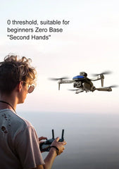 2025 D6 Mini Drone 4k Profesional 8K HD Camera Obstacle Avoidance Aerial Photography Brushless Foldable Quadcopter Gifts Toys