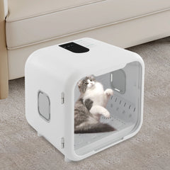 18.5" Pet Dryer Box Pet Grooming Hair Dryer Pet Force Dryer  Sterilization Adjustable Wind and Temperature Anti-false Touch Lock
