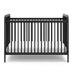 3-in-1 Convertible Baby Crib, Black 29.53 x 53.74 x 39.17 Inches crib