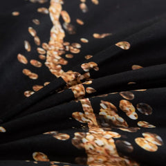 Marble Bedding Set Soft Microfiber Black and Gold Comforter Set King Size for Kids Men and Women Duvet Cover Sets