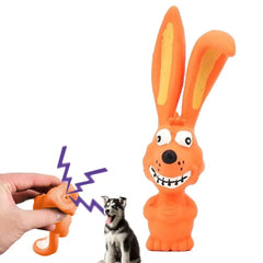 Puppy Fetch Interactive Play Toy Squeak Toys With High Flexibility Dog Chew Toys Puppy Teething Chew Toys For Boredom Relief