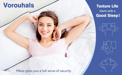 Cooling Bed Pillows, Luxury 3D Microfiber, Breathable Cover for Side, Back & Stomach Sleepers, Reduces Neck Pain, Pack of 4