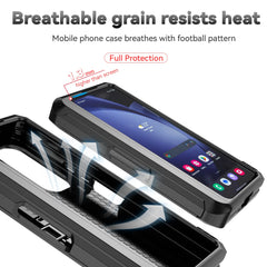 For Samsung Galaxy Z Fold 6 5 4 Phone Cases with Slide Lens Protective Cover Shockproof Camera Protector Case for Z Fold 6 5 4