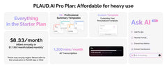 PLAUD NOTE – AI Meeting Recorder for Students & Professionals, Instant Transcripts & Summaries