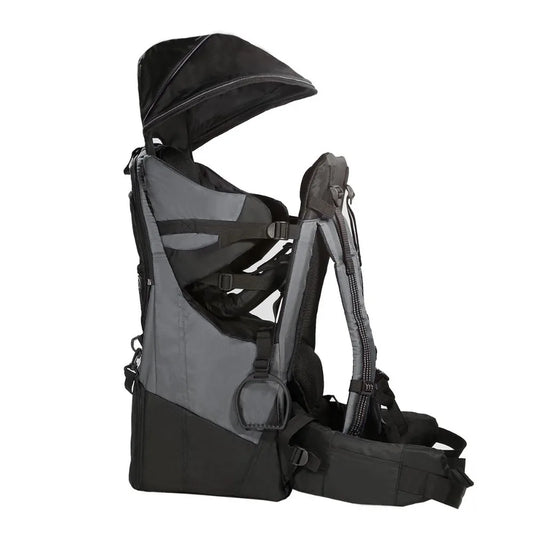 Bags Outdoor Deluxe Adjustable Baby Carrier  Light Hiking Child Backpack Camping, Shoulder Strap, Waist Strap Metal Material