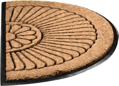 Rubber-Backed Natural Coir Doormat, Entry Mat for Indoor or Outdoor Use, 24"x39", C04 (C04S2439CR)