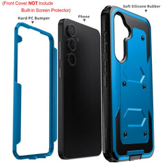 For Samsung Galaxy S24 FE 5G Phone Case Shockproof Protective Heavy Duty Rugged Hybrid Cover Blue
