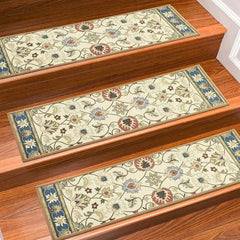 Carpet Stair Treads Non Slip for Wooden Steps, 30inch X 8inch Staircase Step Treads Indoor for Dogs, Reusable Stair Carpet