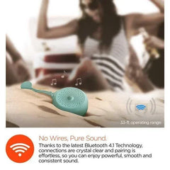STONEGO Portable Bluetooth Speaker Wireless Flash Light Speaker TWS Bass Stereo IPX7 Waterproof Loudspeaker FM 12H Playtime
