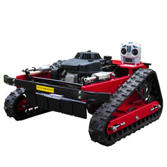 Free Shipping Mini RC Robot Lawn Mower 916Electric & Remote Control  & Petrol Dual Power Source Cutting Grass DIY Grade