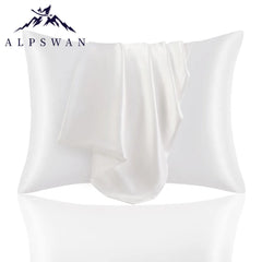 2Pcs Satin Pillow Case for Hair Skin Silk Satin Pillowcase 50x70cm Pillowcases Set Silky Pillow Cover with hidden zipper closure