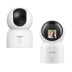 360° Smart Home Security Camera PTZ Auto Tracking Baby Monitor AI Panoramic HD Night Vision Indoor WiFi Surveillance Camera